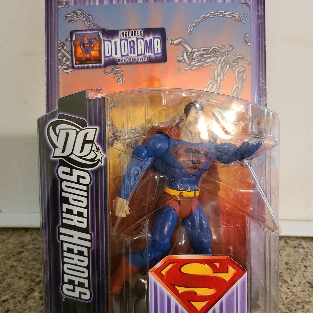 DC Super Heroes -S3 Select Sculpt Series -Superman, Supergirl, & Bizarro Set
